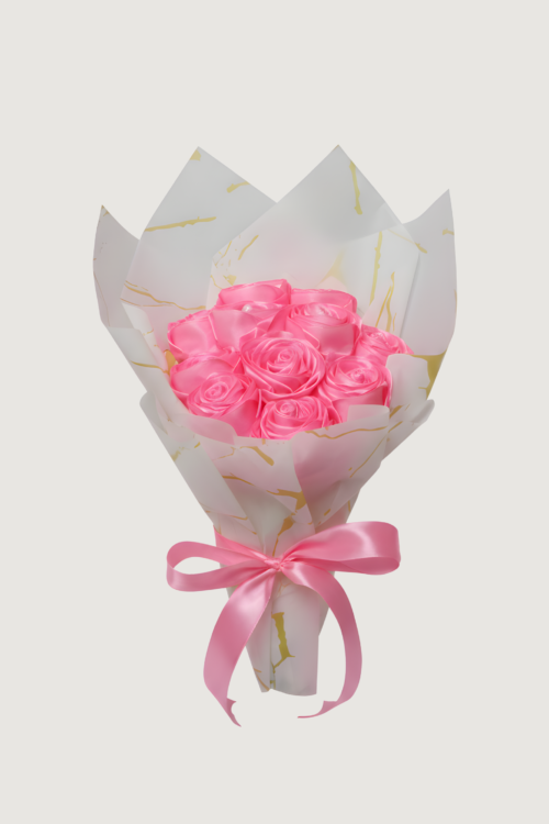 Premium Pink Rose Flower Bouquet
